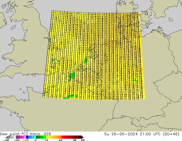 Point de rosée Harm .025 dim 26.05.2024 21 UTC