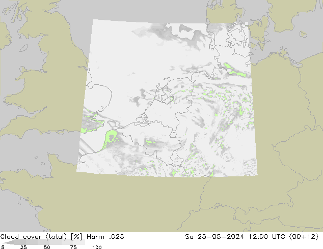 nuvens (total) Harm .025 Sáb 25.05.2024 12 UTC