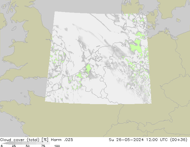 nuvens (total) Harm .025 Dom 26.05.2024 12 UTC