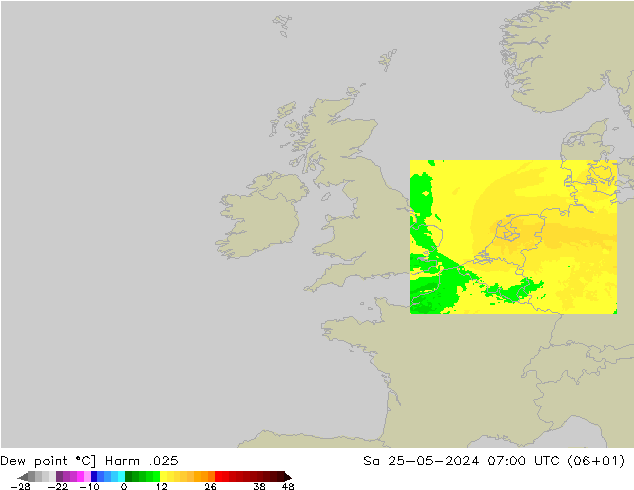 точка росы Harm .025 сб 25.05.2024 07 UTC