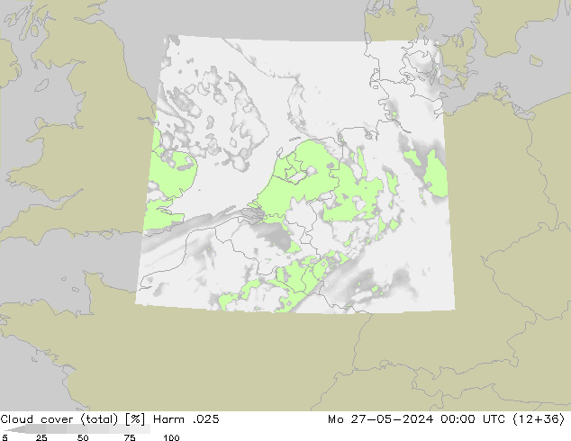 nuvens (total) Harm .025 Seg 27.05.2024 00 UTC