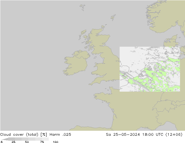 nuvens (total) Harm .025 Sáb 25.05.2024 18 UTC