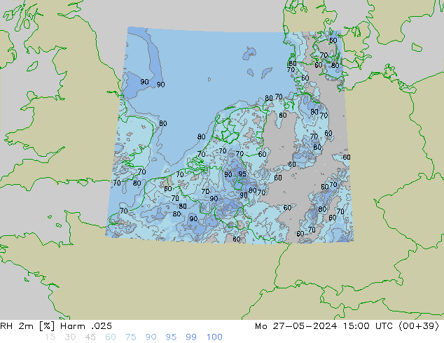 RH 2m Harm .025  27.05.2024 15 UTC