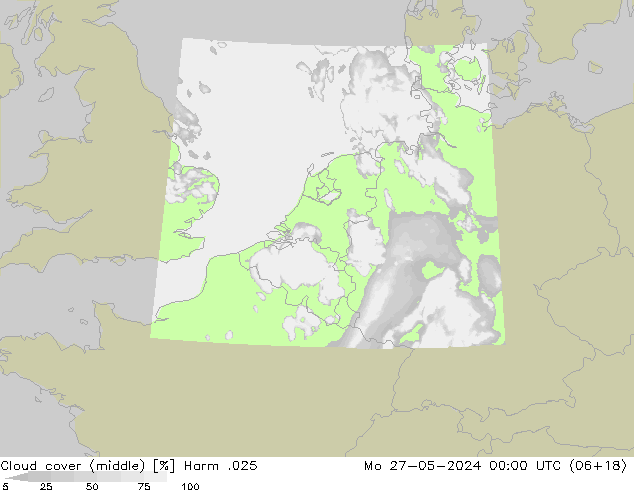 Nubes medias Harm .025 lun 27.05.2024 00 UTC