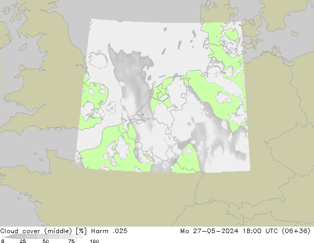 nuvens (médio) Harm .025 Seg 27.05.2024 18 UTC