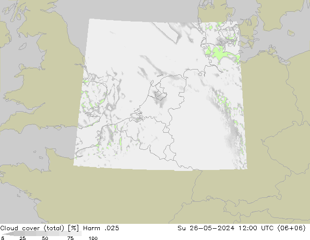 Bulutlar (toplam) Harm .025 Paz 26.05.2024 12 UTC