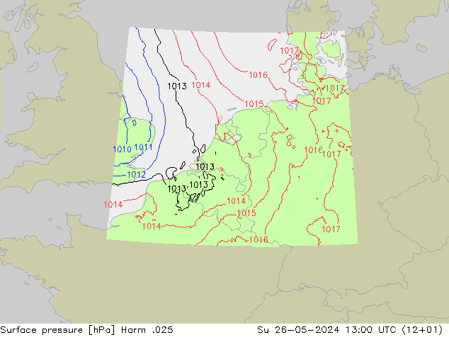 Yer basıncı Harm .025 Paz 26.05.2024 13 UTC