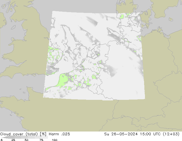 Bulutlar (toplam) Harm .025 Paz 26.05.2024 15 UTC