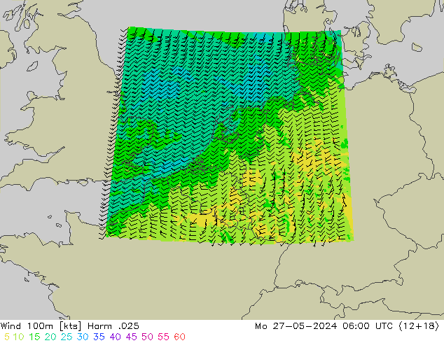 Wind 100m Harm .025 Mo 27.05.2024 06 UTC