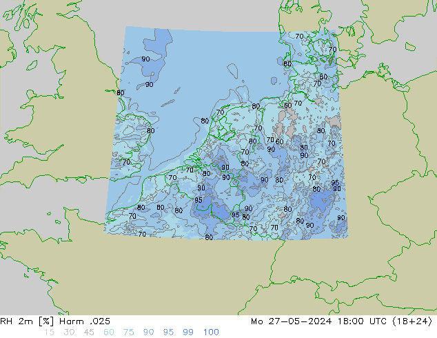 RH 2m Harm .025 Mo 27.05.2024 18 UTC