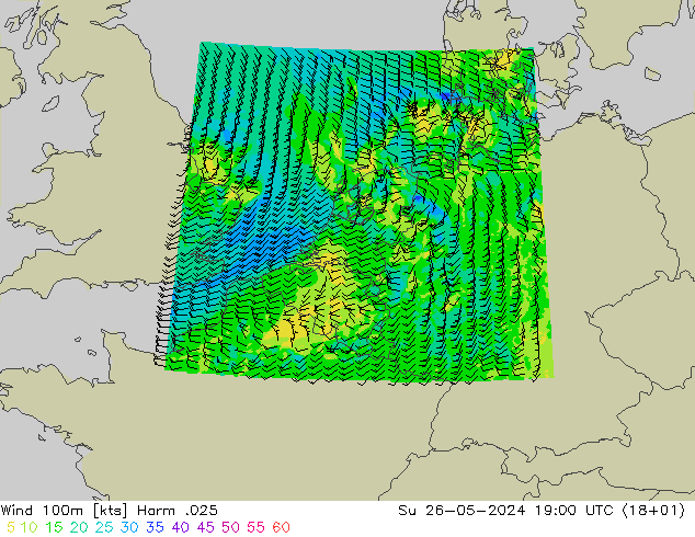 Vent 100m Harm .025 dim 26.05.2024 19 UTC