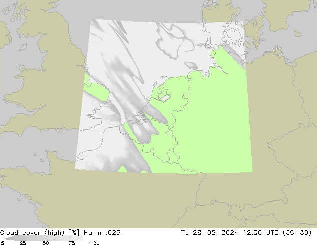 vysoký oblak Harm .025 Út 28.05.2024 12 UTC