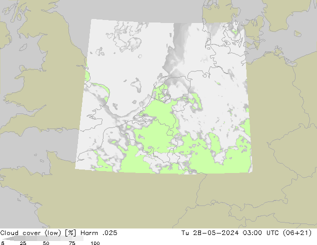 nízká oblaka Harm .025 Út 28.05.2024 03 UTC