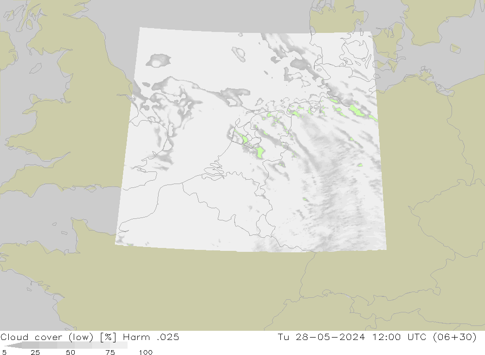 Wolken (tief) Harm .025 Di 28.05.2024 12 UTC