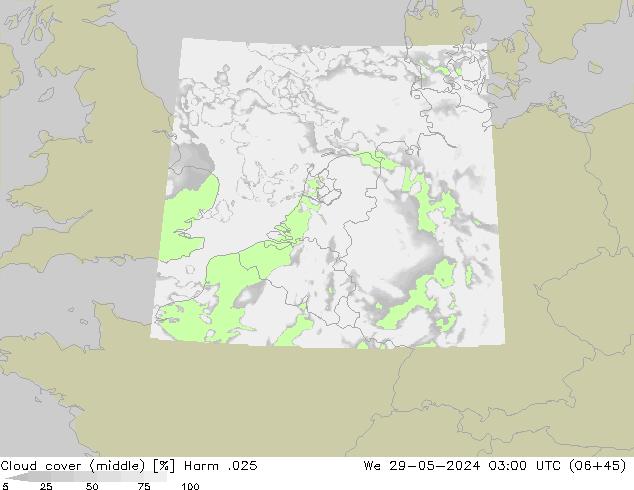 nuvens (médio) Harm .025 Qua 29.05.2024 03 UTC