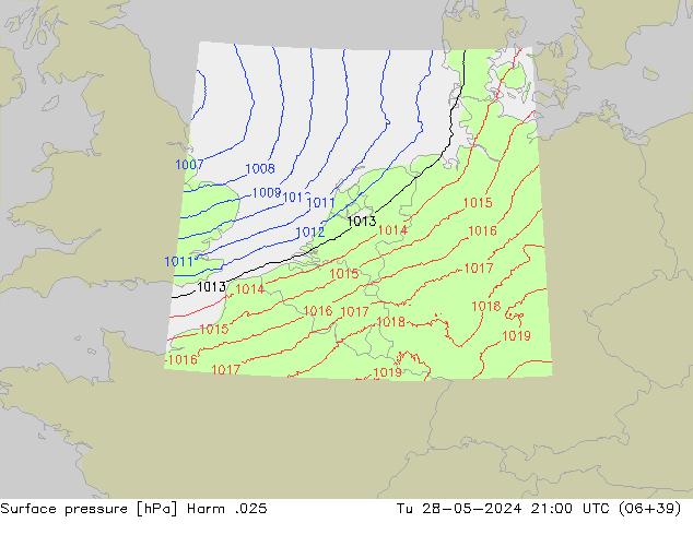 Yer basıncı Harm .025 Sa 28.05.2024 21 UTC