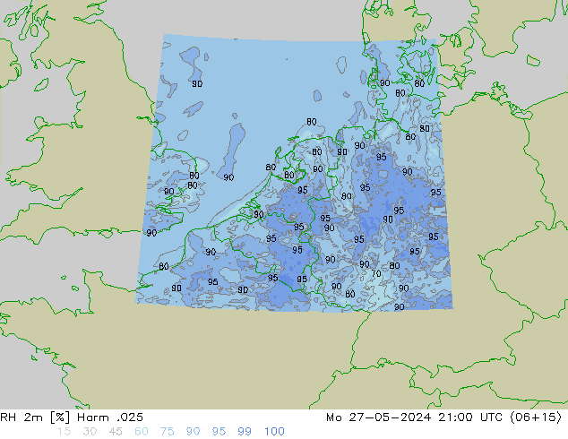 RH 2m Harm .025  27.05.2024 21 UTC