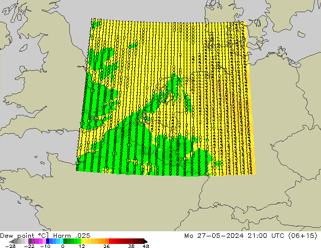 Çiğ Noktası Harm .025 Pzt 27.05.2024 21 UTC