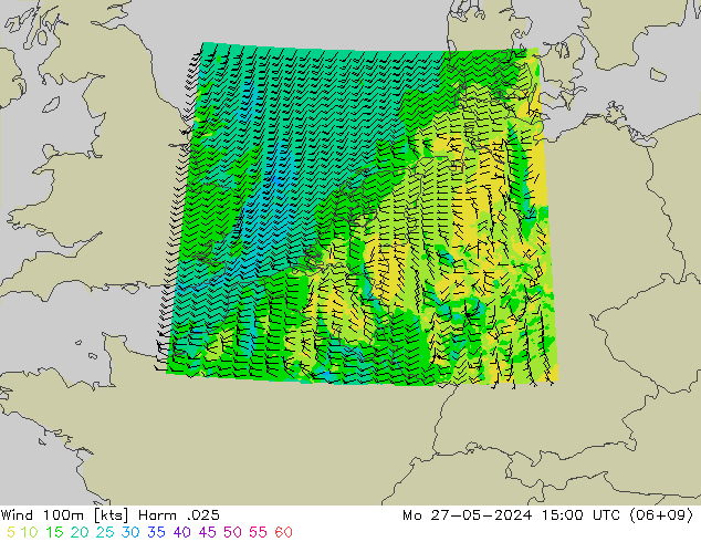 Wind 100m Harm .025 Mo 27.05.2024 15 UTC