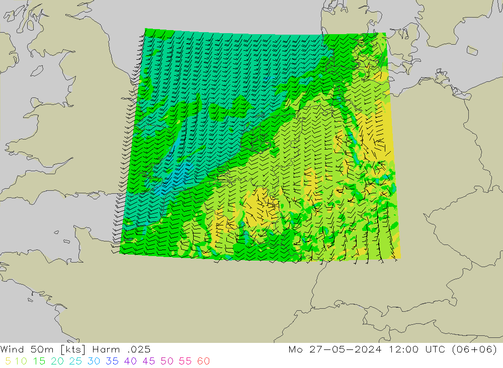 风 50 米 Harm .025 星期一 27.05.2024 12 UTC