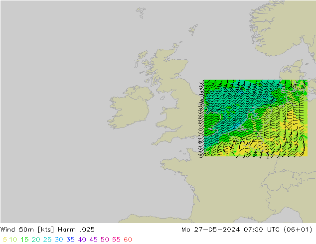 Rüzgar 50 m Harm .025 Pzt 27.05.2024 07 UTC