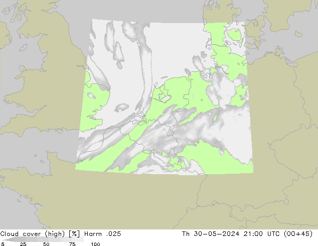 Bewolking (Hoog) Harm .025 do 30.05.2024 21 UTC