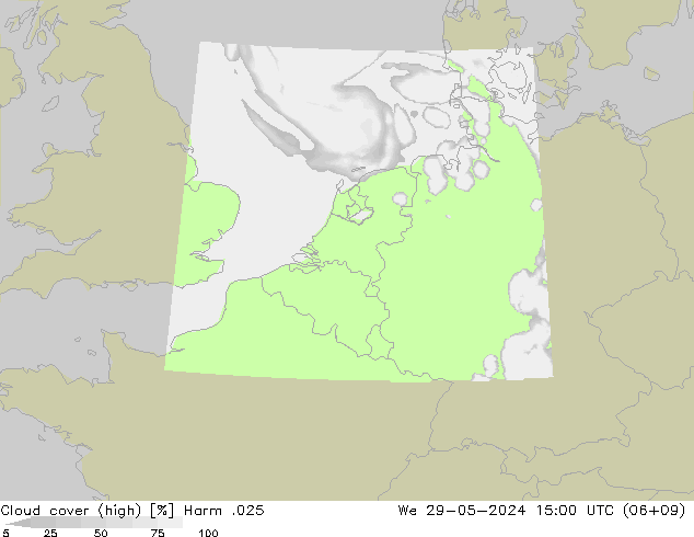 Bulutlar (yüksek) Harm .025 Çar 29.05.2024 15 UTC