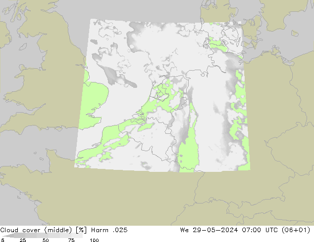 nuvens (médio) Harm .025 Qua 29.05.2024 07 UTC