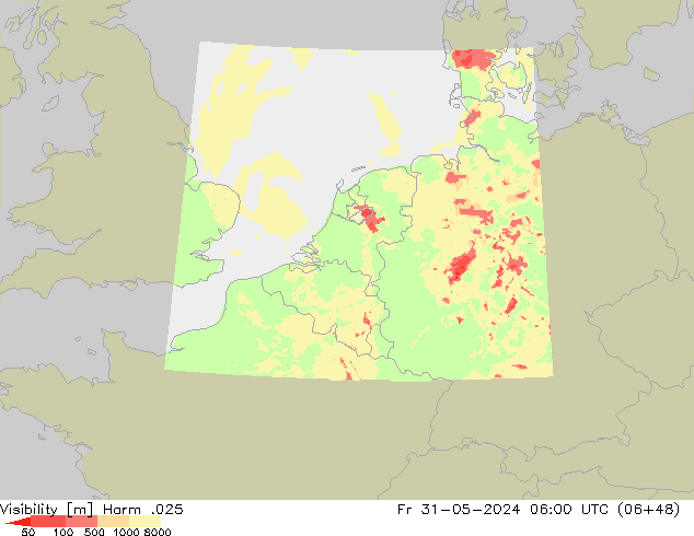 Visibilità Harm .025 ven 31.05.2024 06 UTC