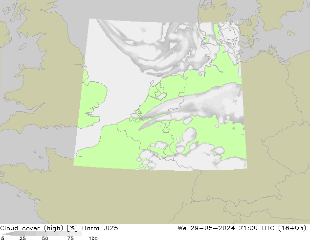 Bulutlar (yüksek) Harm .025 Çar 29.05.2024 21 UTC