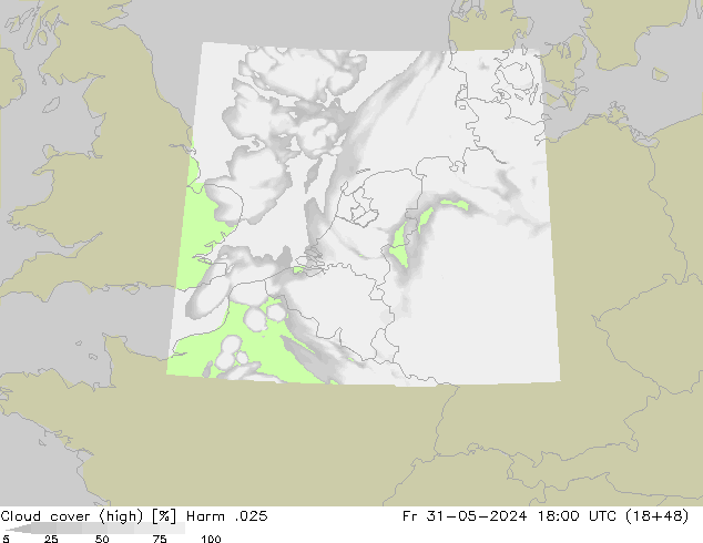 Nubes altas Harm .025 vie 31.05.2024 18 UTC