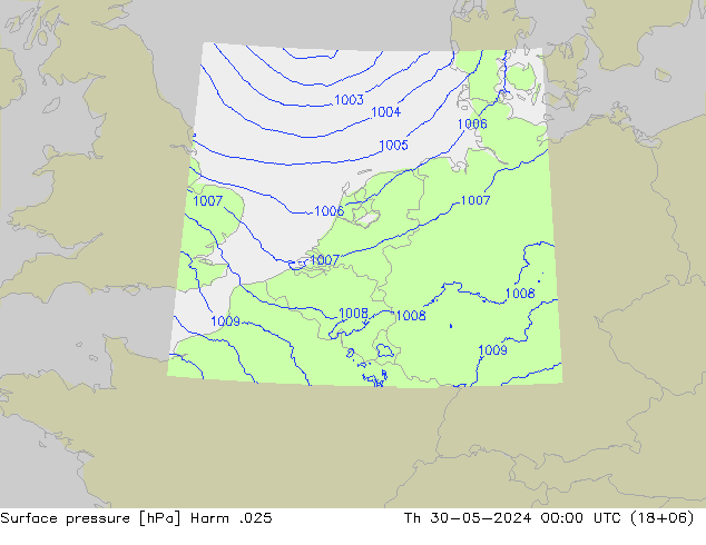 pression de l'air Harm .025 jeu 30.05.2024 00 UTC