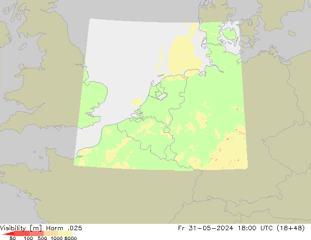 Dohlednost Harm .025 Pá 31.05.2024 18 UTC