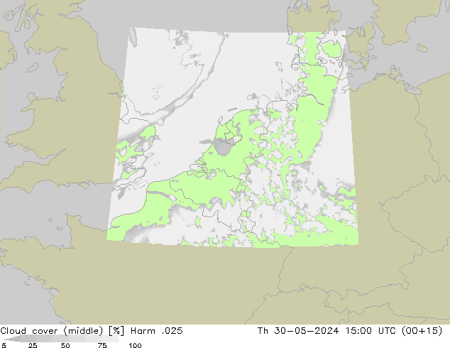 nuvens (médio) Harm .025 Qui 30.05.2024 15 UTC