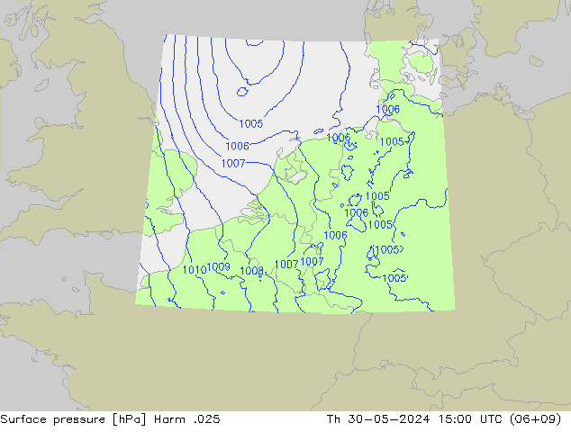 pressão do solo Harm .025 Qui 30.05.2024 15 UTC