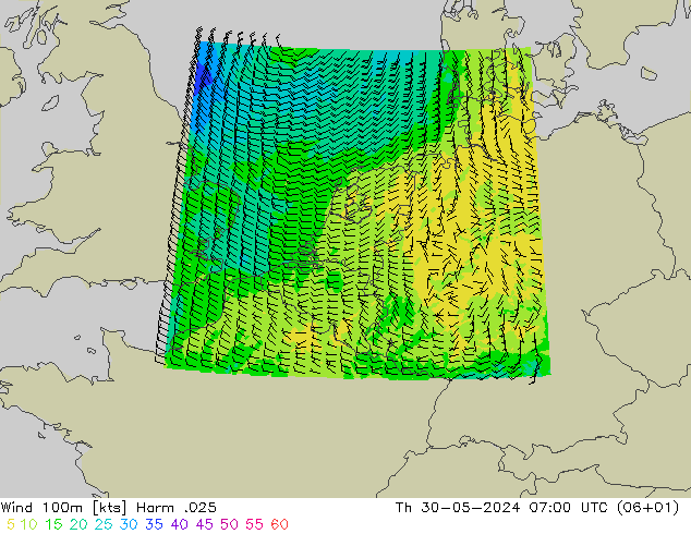 wiatr 100m Harm .025 czw. 30.05.2024 07 UTC