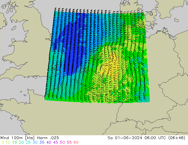 Wind 100m Harm .025 Sa 01.06.2024 06 UTC