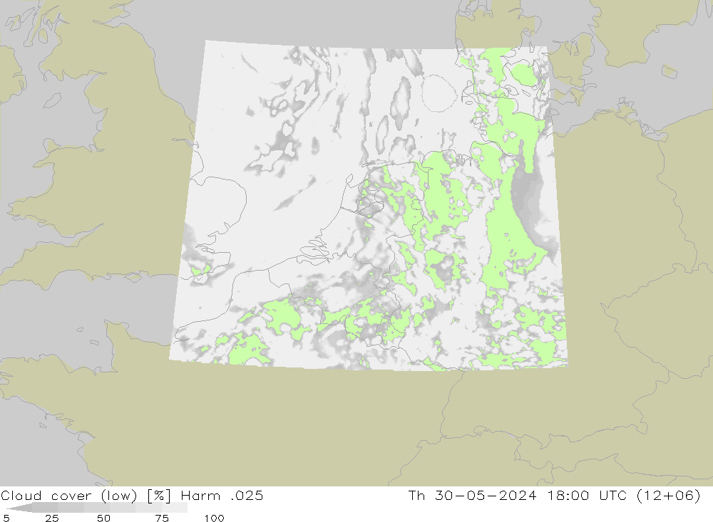 nízká oblaka Harm .025 Čt 30.05.2024 18 UTC