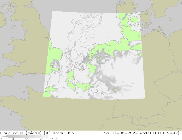 nuvens (médio) Harm .025 Sáb 01.06.2024 06 UTC