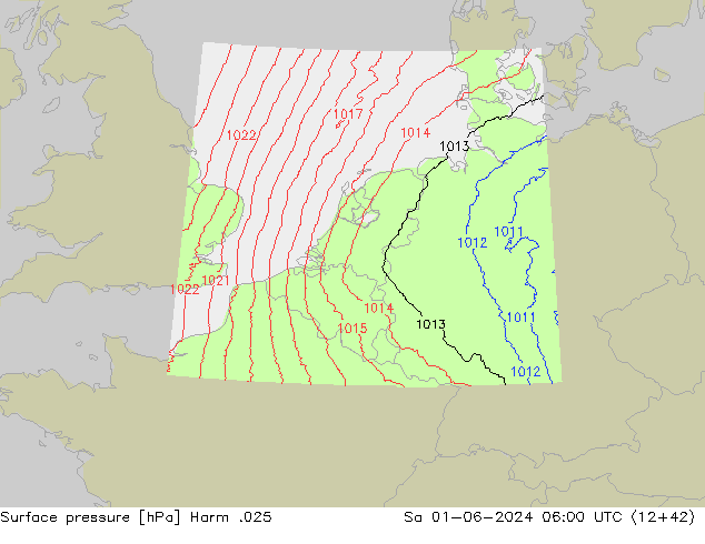 pression de l'air Harm .025 sam 01.06.2024 06 UTC