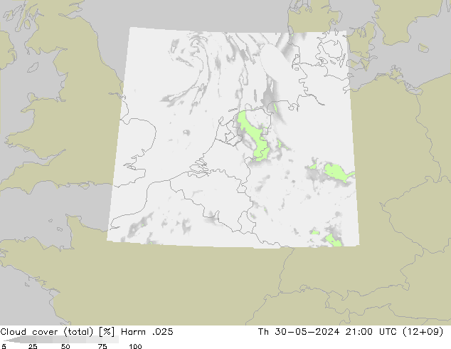 nuvens (total) Harm .025 Qui 30.05.2024 21 UTC