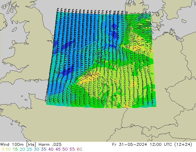 Vento 100m Harm .025 Sex 31.05.2024 12 UTC