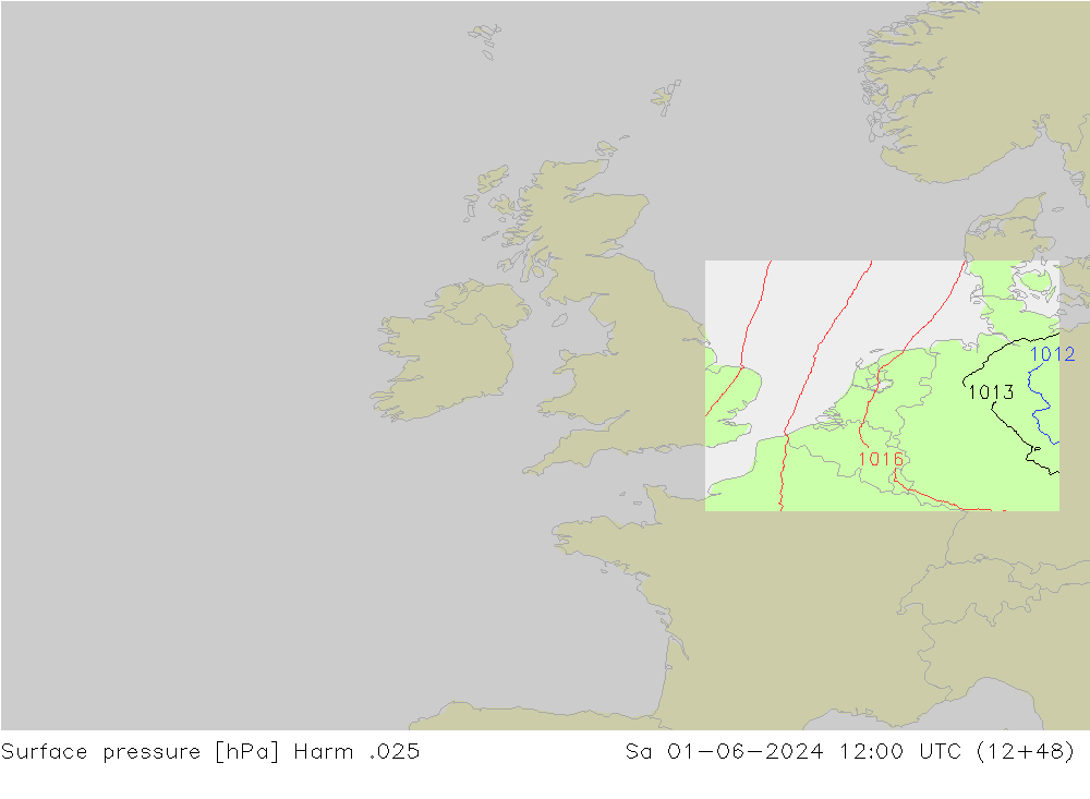 Presión superficial Harm .025 sáb 01.06.2024 12 UTC