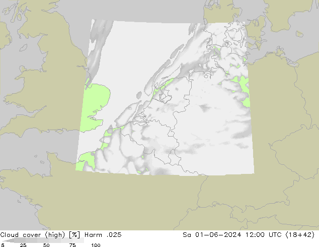 Nuages (élevé) Harm .025 sam 01.06.2024 12 UTC