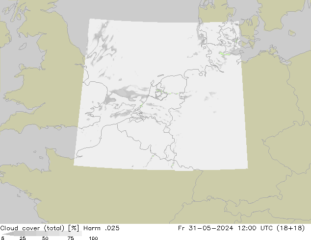 Bulutlar (toplam) Harm .025 Cu 31.05.2024 12 UTC