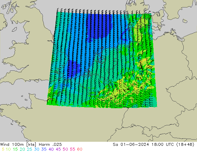 Wind 100m Harm .025 Sa 01.06.2024 18 UTC