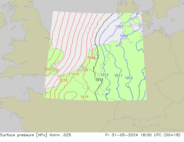 pression de l'air Harm .025 ven 31.05.2024 18 UTC