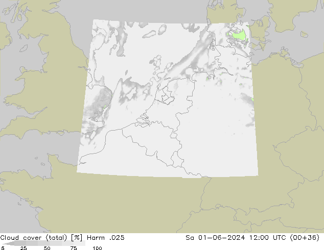 Nubes (total) Harm .025 sáb 01.06.2024 12 UTC