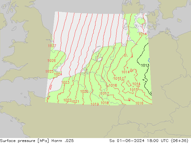 pression de l'air Harm .025 sam 01.06.2024 18 UTC