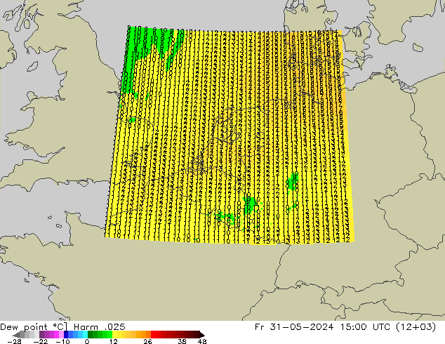 Taupunkt Harm .025 Fr 31.05.2024 15 UTC